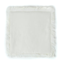 Sheepskin Seat Pad - Square Pure White Sheepskin Seat Cover